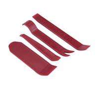 Akozon Ensemble d'Outils de Dépose StéréO de Voiture 4 Pièces, Outils de Dépose de Panneaux en Plastique pour l'installation du Tableau de Bord, des Garnitures de Porte et du Système O