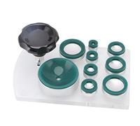 Akozon Ensemble d'ouverture Arrière d'aspiration de Montre, Réparation de Dissolvant de Couvercle de Montre en Silicone Non Marquant (Green)