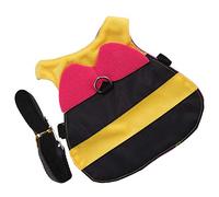 Akozon Ensemble Harnais et Laisse Harnais pour Animaux de Compagnie en Forme d'abeille de Dessin animé avec Corde de Traction S - Fournitures pour Animaux de Compagnie, Petits, Colliers, et