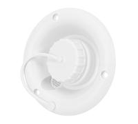 Akozon Entrée de Remplissage d'eau par gravité pour Camping-Car Ronde avec Sangle Anti-Perte, Conception D'évent pour Un Débit d'eau Fluide, Plastique PP pour Camping-Car, Remorque et (White)