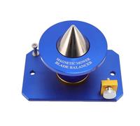 Akozon Équilibreur de Montage Mural Magnétique Aluminium Balancers de Précision en Alliage Aluminium Balancers Bames à Lames pour L'entretien de la Coupe d'herbe (Blue)