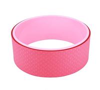 Akozon Équipement de Fitness d'intérieur de Roue de Rouleau d'étirement Abdominal de Yoga Rose (PINK)