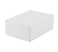 Akozon Étanche Boîtier électronique de boîte de projet de jonction en plastique ABS 263 * 185 * 95 mm Boîte de jonction bricolage blanche