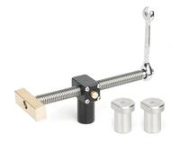 Akozon Étau d'établi pour Fixation de Pince de Table de 20 Mm, Outil de Charpentier avec Filetage en Laiton et Vis en Acier Inoxydable pour les Projets de Menuiserie (#4)