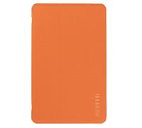 Akozon Étui à Pilules 8 Pouces pour Smile 1, étui de Protection en Cuir PU TPU avec Support Pliable, étui pour Tablette de Huit Pouces (Orange)