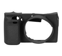 Akozon Étui de Protection en Silicone Souple de qualité Supérieure pour Appareil Photo, avec Accès Facile, pour A6000, Disponible en Jaune (Black)