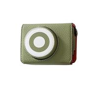 Akozon Étui pour Appareil Photo Compatible avec Le Kit de Housse de Protection en Cuir X-Half avec Bandoulière Réglable, Interface de Trépied, Bandoulière Suspendue au Cou, Grain de (Green)