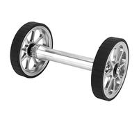 Akozon Extension de Roue Télescopique - Jeu de Roues élargissement de 80 Mm Accessoires de Vélo Pliant (SILVER)