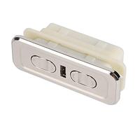 Akozon Fauteuils Inclinables électriques Inclinables - Contrôleur de canapé électrique à 5 Broches 24 V USB 2 Moteur d'entraînement 12 V/29 Tige de Poussée