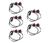 Akozon Feu de Gabarit Latéral LED avec Terminal 12V, pour Voiture, Camion, Yacht (rouge)