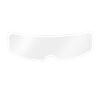 Akozon Film de Protection de Casque Anti-buée Universel Anti-pluie pour Visières Film de Protection de Casque de Moto avec Revêtement Nano, Résistance aux Rayures et (24,3X6,4CM)