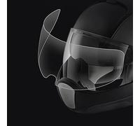 Akozon Film de Protection Universel Anti-buée et Imperméable pour Casque, Autocollant pour Lentille de Visière de Casque (Transparente)