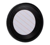 Akozon Filtre à Stries Dorées adapté à la Caméra d'action GO Ultra, Verre Optique, Filtre D'objectif à Effet de Stries Dorées pour la Photographie et la Vidéographie