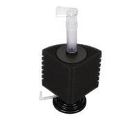 Akozon Filtre éponge d'angle d'aquarium, Mini Filtre à Air Biologique Poreux Haute densité pour Réservoir Rectangulaire Rond, Accessoires Professionnels pour Utilisation
