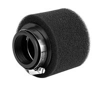 Akozon Filtre Air Pod Intake - Filtre à air en caoutchouc - Universel - Double couche - Acier - Pour moto Pit Dirt ATV - 50 cm³/110 cm³/125 cm³/150 cm³/160 cm³ - Noir (48 mm)