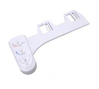 Akozon Fixation de Bidet à Double Buse - Salle de Bain Mécanique à Eau Non électrique - Pression et Température de l'Eau