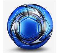 Akozon Football d'entraînement en PVC étanche de Taille 5 avec Valve d'étanchéité pour équipement de Sport de Pratique de Compétition (Tourbillon Bleu Taille 5)