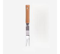 Akozon Fourche de Désherbage à Main - Extracteur Manuel de Mauvaises Herbes avec Dentaires Longs en Acier Inoxydable et Poignée en Bois Ergonomique pour Un élimination Efficace de l'herbe (Couleur