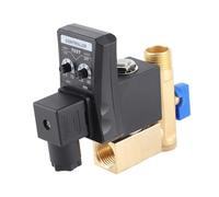 Akozon G1/2 Vanne de Vidange Temporisée électronique Automatique pour | Électrovanne, synchronisation, matériau en laiton, compatibilité étendue, gestion des condensats