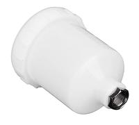 Akozon Gobelet de Rechange en Plastique de de 125 ML pour Pistolets de Pulvérisation, Outil de Peinture, Accessoire avec Filetage Femelle de 15 Mm, pour Pistolets