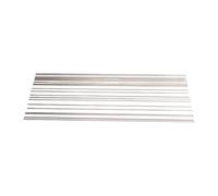 Akozon Goupilles Cylindriques en Acier Inoxydable 3 Mm X 406 Mm | Tiges de Support, Acier Inoxydable, Mobilier, Alignement de Machines, compatibilité avec le Bois Dur, Extrémités Chanfreinées