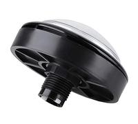 Akozon Grand Bouton Poussoir Rond de Jeu Ade éclairé par LED, 100Mm, Rouge (White)