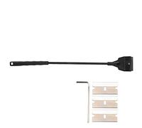Akozon Grattoir à Algues à Long Manche pour Petit Aquarium, Nettoyeur d'Aquarium en Verre avec Lames Remplaçables (Grattoir Standard)