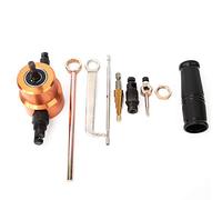 Akozon Grignoteuse de Tôle à Double Action à 360° - Accessoire de Perçage Polyvalent pour une Coupe en Douceur des Courbes et des Lignes, Idéal pour les Projets de Bricolage et la Réparation