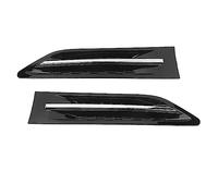 Akozon Grille D'aération Latérale de Voiture 2 Pièces Noir Abs Optima | Matériau ABS, Remplacement de Garniture de Garde-boue, Placement Avant Gauche Droit, compatibilité avec Véhicule Optima
