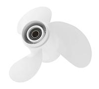 Akozon Hélice de Haute qualité 7 Dents Cannelées 3 Pales 6G1-45943-00-El 8 1/2 X 7 1/2 pour Moteur Hors-Bord - Remplacement d'Hélice en Alliage d'aluminium