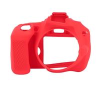 Akozon Housse de Protection en Silicone pour Appareil Photo D3500, étui de Protection Ultra Fin et Souple, Antidérapant (Rouge)