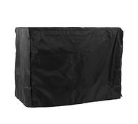 Akozon Housse de Protection pour Cage à Chien, Imperméable, Anti-poussière, en Tissu Oxford, pour Chenil pour Animaux de Compagnie, avec Sac de Rangement, Marron Pl 91x59x61cm /