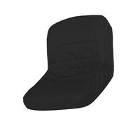 Akozon Housse d'équitation en Tissu Ox 600D Résistant aux Intempéries avec 4 Poches pour Dossier de 12,4 à 14,1 Pouces sans Accoudoir Protecteur de Tracteur rembourré Antidérapant (BLACK)