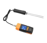 Akozon Humidimètre Numérique de Bois, Testeur d'humidité du Bois réglable numérique à Affichage GM620 LCD -10-60℃ Humidité Plage Mesure: 2-40% 50% 60% 70% Détecteur d’humidité