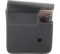Akozon I Etui pour appareil photo en cuir PU, bandoulière réglable, pour appareil photo Instax Mini 40, housse de protection Slim Skin, noir