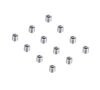 Akozon Insert de Fil 100 Pcs, Filetage Scientifique Industriel M4 Réparation en Acier Inoxydable 100 Pc (M4 * 0,7 * 2D)