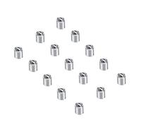 Akozon Insert de Fil 100 Pcs, Filetage Scientifique Industriel M4 Réparation en Acier Inoxydable 100 Pc (M4 * 0,7 * 2,5D)