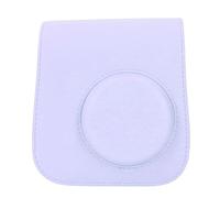 Akozon Instantanée Caméra De Cas Rétro Pluie Preuve Scratch PU Sac en Cuir avec Sangle Réglable pour Mini SE 7 Plus (Purple)