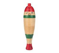 Akozon Instrument de Musique Guiro en Forme de Poisson en Bois coloré pour Les Enfants - Engageant Les Compétences en Rythme et Musicale Améliorant Les Jouets de Percussion et Les Compétences