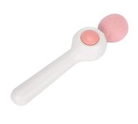 Akozon Interactive pour Chat - Jouet Rétractable en Plumes de Chaton avec Balle pour Chats et Chiens - Exercice Amusant pour Animaux de Compagnie, Renforcement des Liens de Jeu