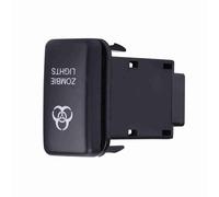 Akozon Interrupteur à Bascule à LED Bleue 12 V pour Landcruiser - Commande ONOff pour Feux de Recul et Plus Encore (LUMIÈRES ZOMBIES)