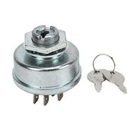 Akozon Interrupteur de Démarrage D'allumage 365402 Métal 2 Clés Tracteur de | Pièce de Rechange, Corps en Métal Durable, Circuit de Tondeuse, Montage , Utilisation , compatibilité