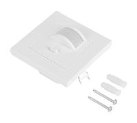 Akozon Interrupteur Radar, AC 110V-240V Infrarouge PIR Motion Sensor Encastré Interrupteur détecteur de Mouvement 140 degrés Mur Lampe Ampoule 110 V-240 V on Off Murale encastrée