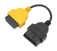 Akozon Jaune CAN Adaptateur OBD2 Outil de Diagnostic Connecteur Adaptateur Câble Connecteur Outil D'analyse Adaptateur Remplacement pour ECU Scanner