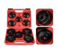 Akozon Jeu de 11 Clés Universelles pour Filtre à - Kit d'outils à Douille Polyvalent pour un Retrait Facile des Filtres à dans Diverses Marques de Véhicules