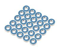 Akozon Jeu de 25 Roulements à Billes Scellés en Caoutchouc MR115-2RS - Roulements de qualité Professionnelle 5x11x4mm pour un Fonctionnement Fluide dans les Secteurs de l'électronique et de