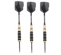 Akozon Jeu de Fléchettes Professionnelles en Métal avec étui de Transport - Fléchettes Légères à Pointe Métallique Antidérapante pour Débutants et Joueurs Expérimentés