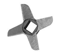 Akozon Jeu de Lames de Hachoir à Viande Professionnel en Forme de Croix #32 - 5 Tailles Différentes pour un Hachage et un Broyage Efficaces de la Viande, pour les Mélangeurs de Broyeurs (8 ID :