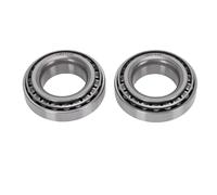 Akozon Jeu de Roulements à Rouleaux Coniques LM67048, Roulements de Moyeu de Roue de Remorque en Acier usiné avec Précision pour Essieux de Remorque de 5000 à 6000lbs