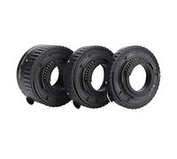 Akozon - Jeu de Tubes d'extension Macro à Mise au Point Automatique, 12Mm 20Mm 36Mm pour DSLR, Adaptateur d'objectif en Métal de (MK-N-AF1-B)